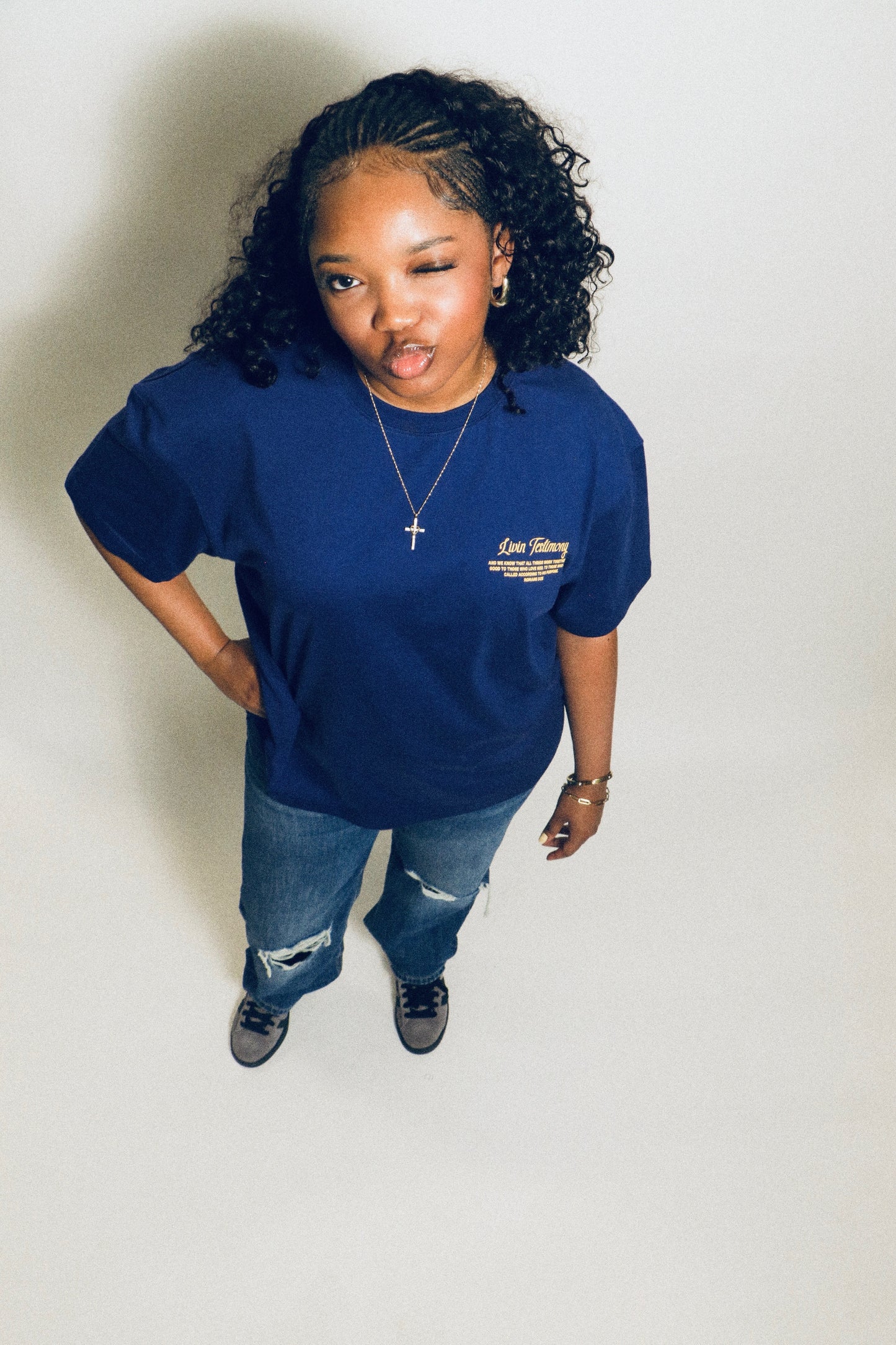 The Breakthrough Tee - Navy